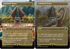 (26) Command Tower - BORDERLESS Double-sided Land